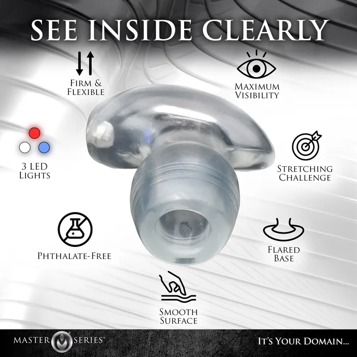 Lighttunnel Anal Dilator Large XR Brands Male Sex Toys