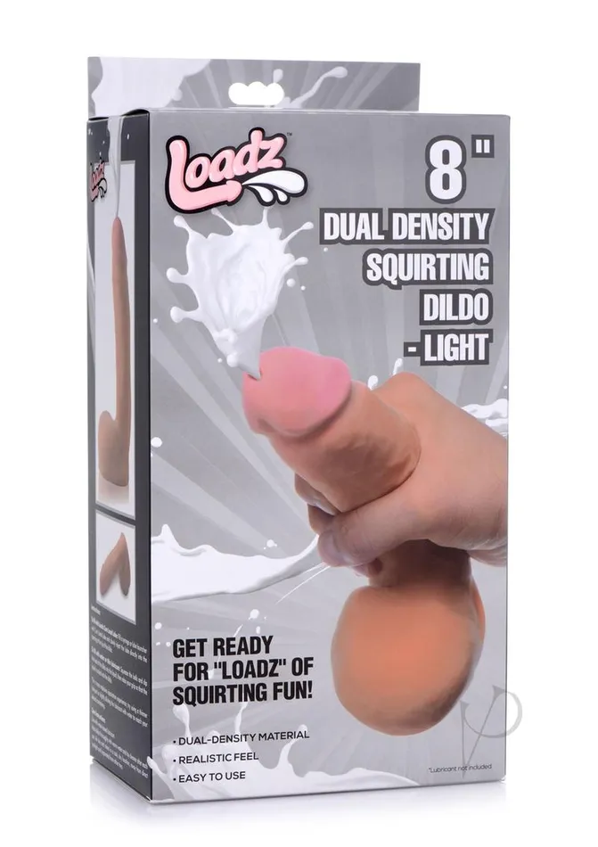 Loadz Dual Dense Squirt Dildo 8 Light Loadz Dildos