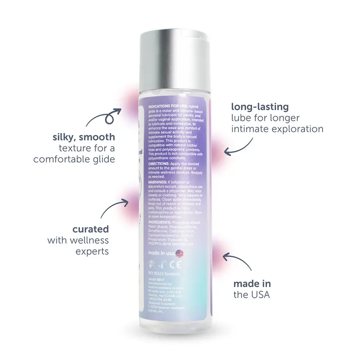 Lubricants plusOne Hybrid Glide Personal Lubricant