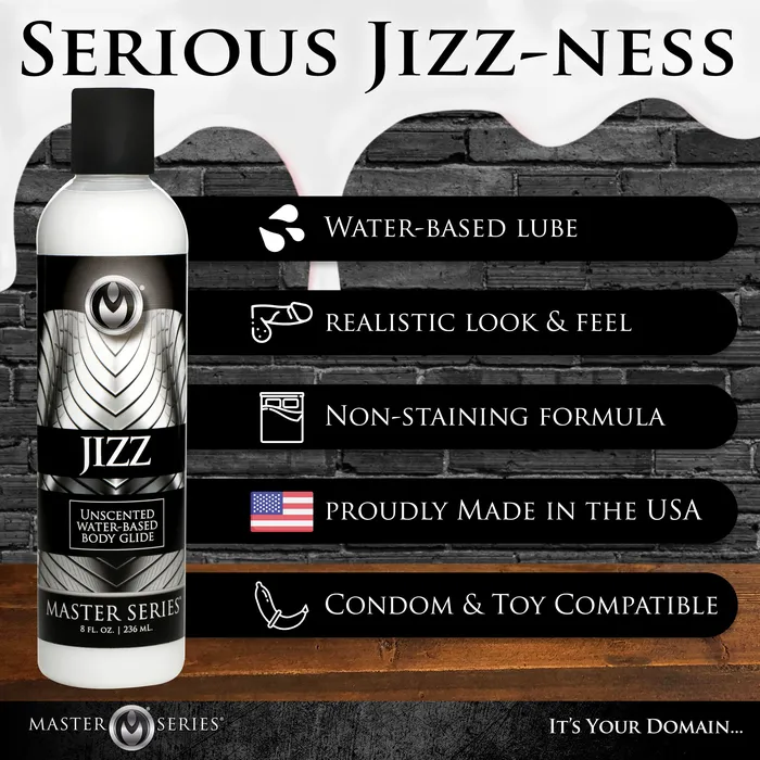 Lubricants XR Brands Jizz WaterBased Lubricant