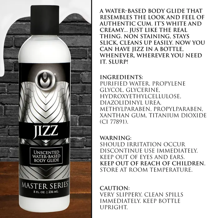 Lubricants XR Brands Jizz WaterBased Lubricant