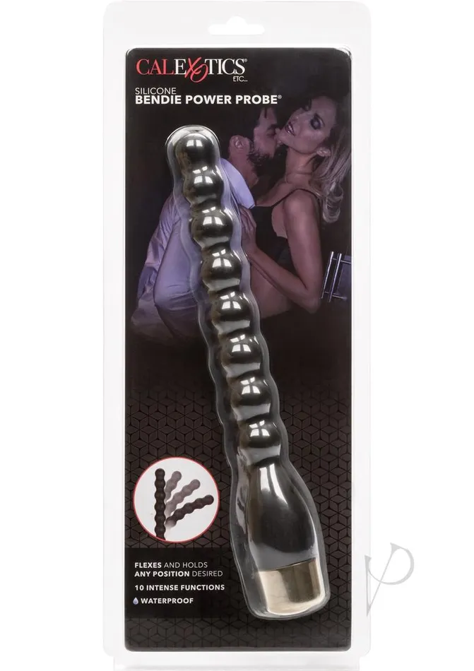 Male Sex Toys Beads Silicone Bendie Power Probe