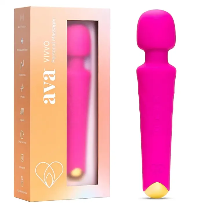 Adorime Female Sex Toys Personal Wand Massager Clit Stimulator Quiet Small Vibrator Magic Wand Solo Pussy