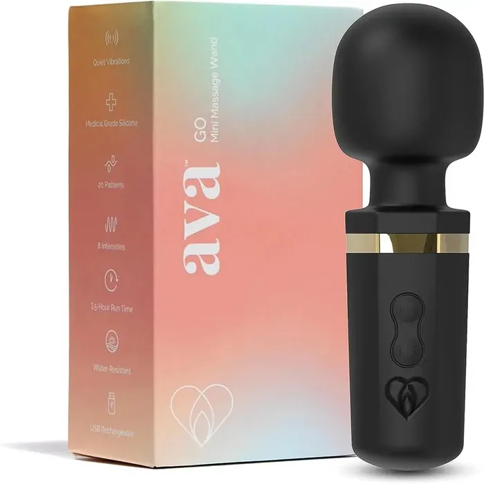 Adorime Female Sex Toys Personal Wand Massager Clit Stimulator Quiet Small Vibrator Magic Wand Solo Pussy