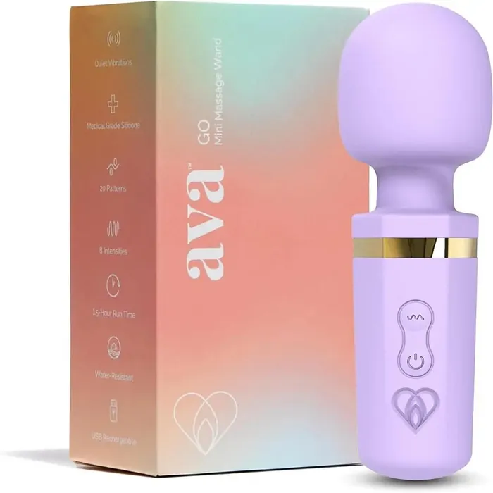 Adorime Female Sex Toys Personal Wand Massager Clit Stimulator Quiet Small Vibrator Magic Wand Solo Pussy