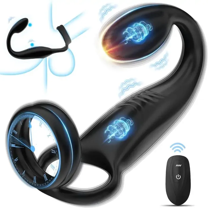 Adorime Male Sex Toys Evolved Vibrating Cock Ring Taint Stimulator with Mini Bullet 22 Inch Adorime Male Sex Toys Evolved Vibrating Cock Ring Taint Stimulator with Mini Bullet 22 Inch
