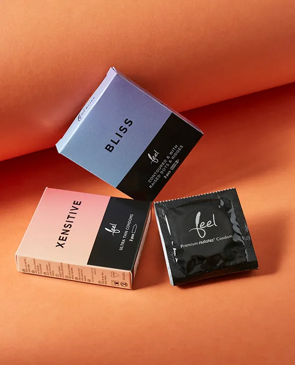 FEEL CONDOMS Female Sex Toys Feel Condoms Xensitive Ultra Thin
