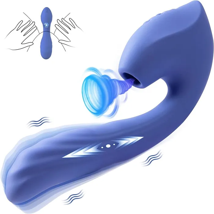 Female Sex Toys InsideOut Deep G Spot Clitoral Stimulator with 7 Thrusting 10 Vibration 10 Suction Adorime
