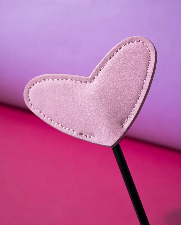 Idea Leather Anal Heart Spank Paddle