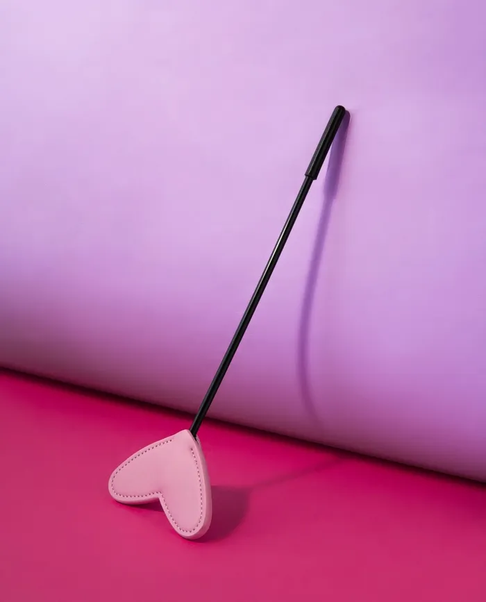 Idea Leather Anal Heart Spank Paddle