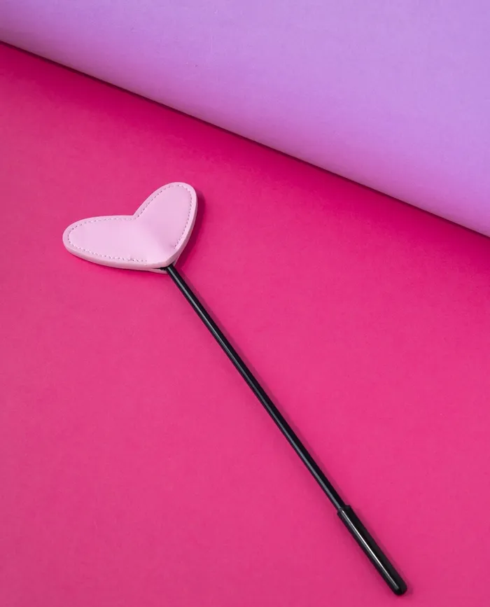 Idea Leather Anal Heart Spank Paddle