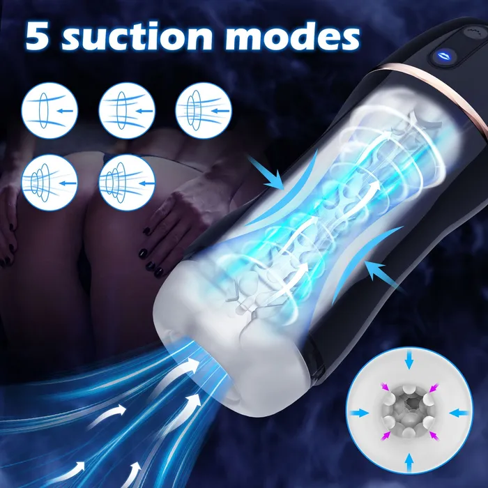 Male Sex Toys Oronova Auto Sucking Masturbator 10 Vibrations