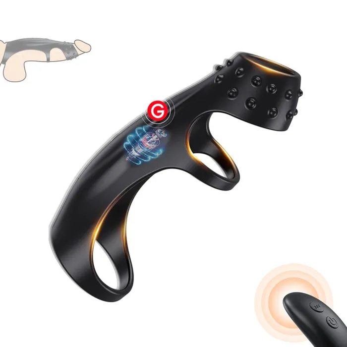 Male Sex Toys Oronova Triple Vibration Penis Ring