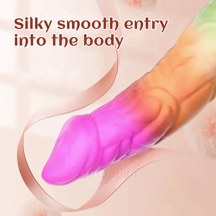 Oronova Anal 8 Inch 21cm Realistic Silicone Dildo with Strong Suction Base