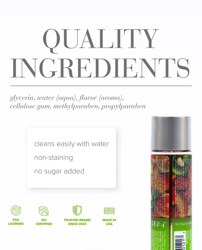 System Jo Flavoured Lubricant Tropical Passion BLITZWERKS Lubricants