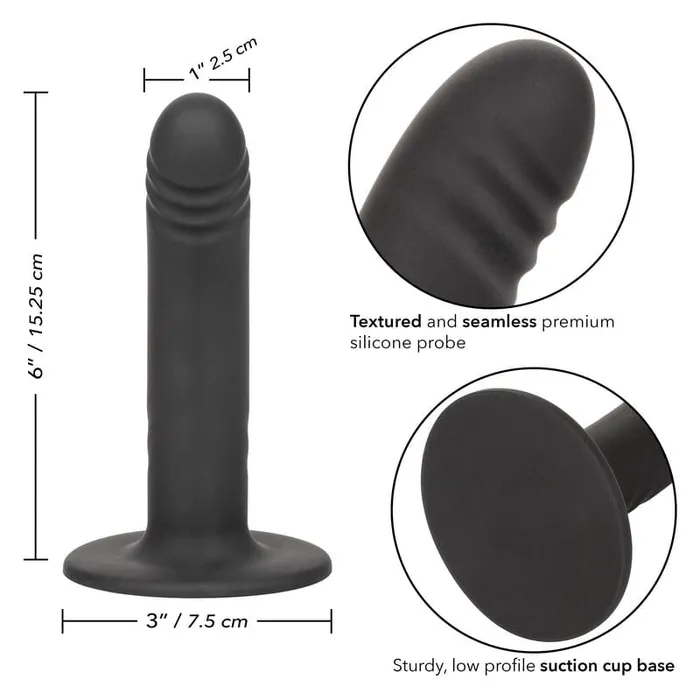 Anal Calexotics Boundless Ridged Probe 6 CALEXOTICS