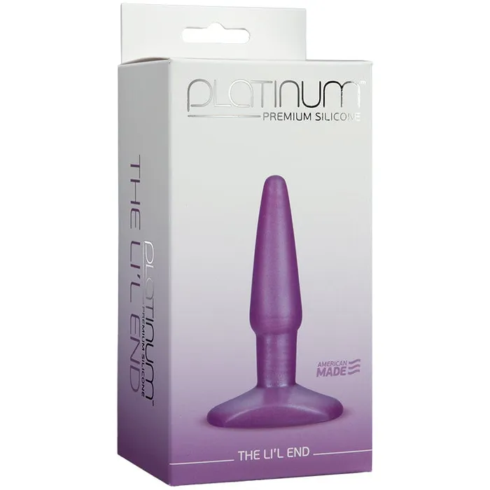 Anal Doc Johnson Doc Johnson Platinum Premium Silicone The Lil End Plug