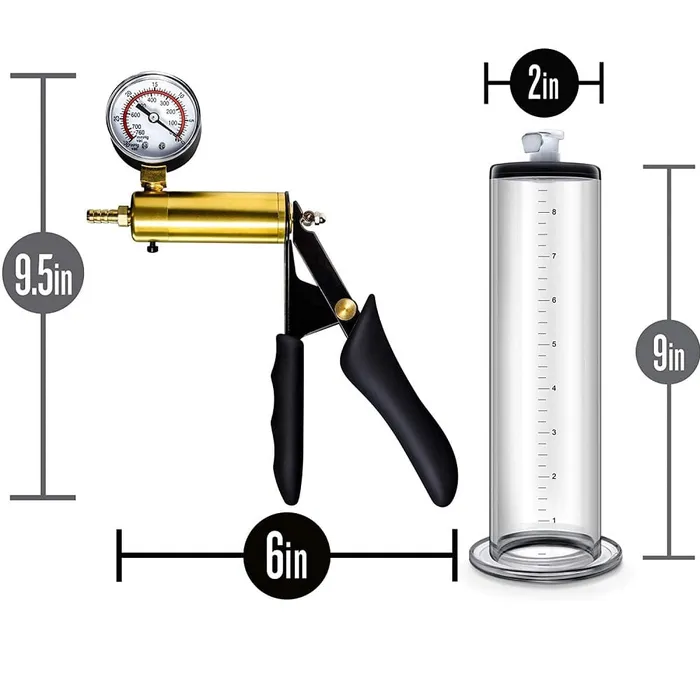 Blush Male Sex Toys Blush Performance VX6 Male Enhancement Pump System