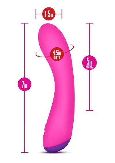 Blush Vibrators Blush Aria Magnify Vibrator Fuchsia