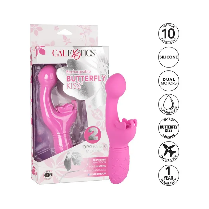 Calexotics Female Sex Toys Butterfly Kiss Rechargeable Calexotics Female Sex Toys Butterfly Kiss Rechargeable