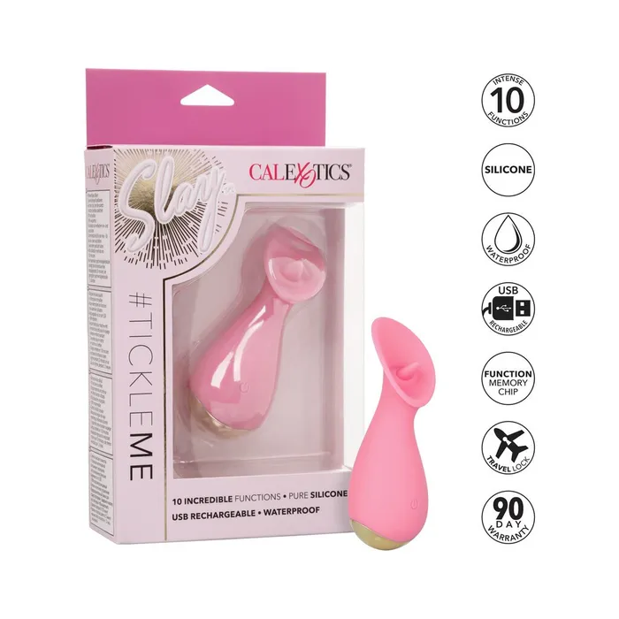 Calexotics Vibrators Slay TickleMe Pink Calexotics Vibrators Slay TickleMe Pink