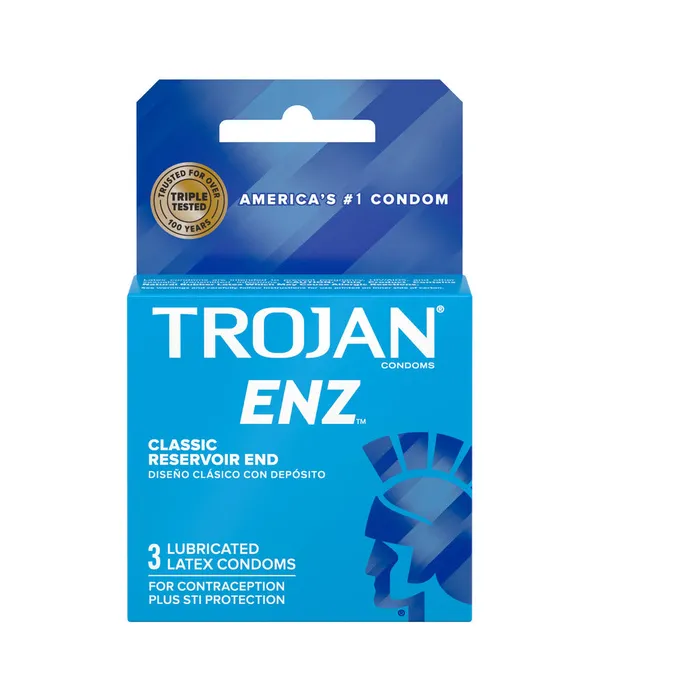Enhancers ECN Trojan ENZ Lubricated Condoms 3 Pack