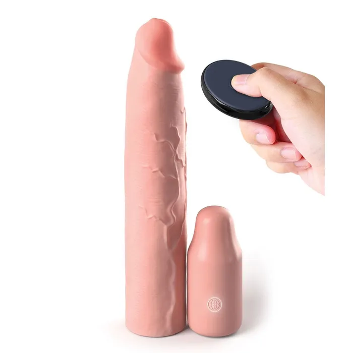 FANTASY XTENSIONS Male Sex Toys Fantasy XTensions Elite 9 In Sleeve Vibrating 3 In Plug FANTASY XTENSIONS Male Sex Toys Fantasy XTensions Elite 9 In Sleeve Vibrating 3 In Plug