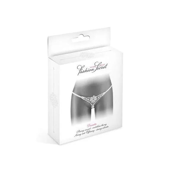 Fashion Secret Male Sex Toys Fashion Secret Danuta Crotchless Thong