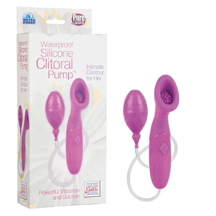 Female Sex Toys CALEXOTICS Calexotics Waterproof Silicone Clitoral Pump