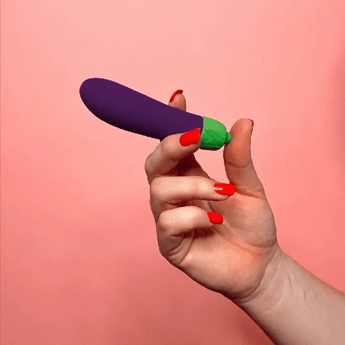 Female Sex Toys Emojibator Emojibator Eggplant Vibrator