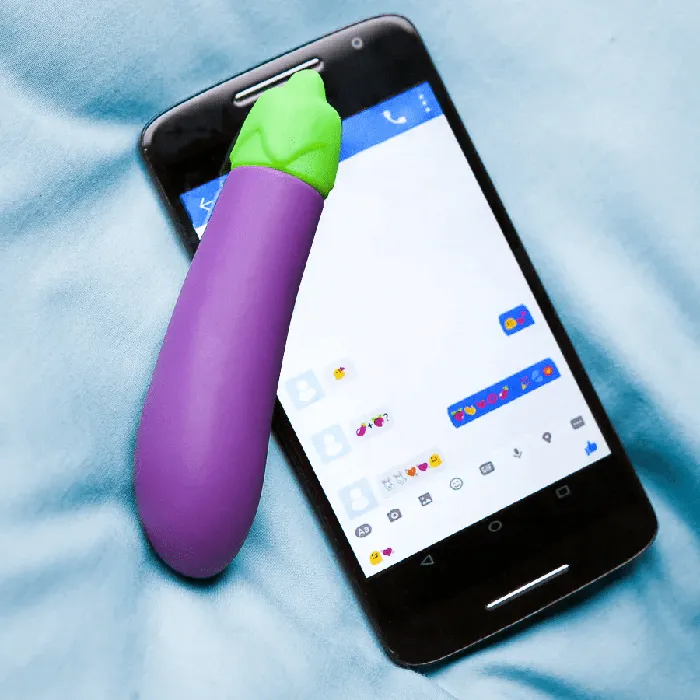 Female Sex Toys Emojibator Emojibator Eggplant Vibrator