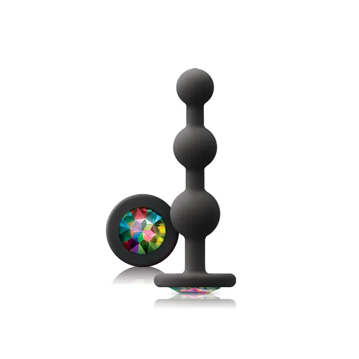 Female Sex Toys NS Novelties Glams Ripple Rainbow Gem