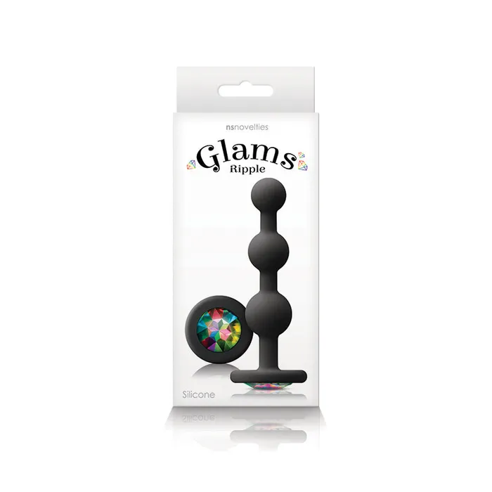 Female Sex Toys NS Novelties Glams Ripple Rainbow Gem