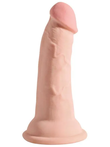 Female Sex Toys Pipedream Products KING COCK 5 in Triple Density REALISTIC DILDO