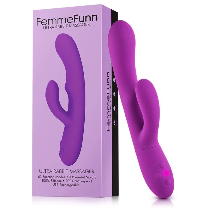 FEMME FUNN Ultra Rabbit Come Hither GSpot Rabbit Vibrator Femme Funn Female Sex Toys FEMME FUNN Ultra Rabbit Come Hither GSpot Rabbit Vibrator Femme Funn Female Sex Toys