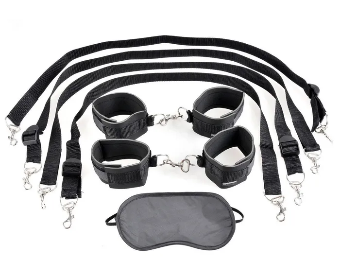 FETISH FANTASY SERIES Couples Fetish Fantasy Cuff and Tether Set