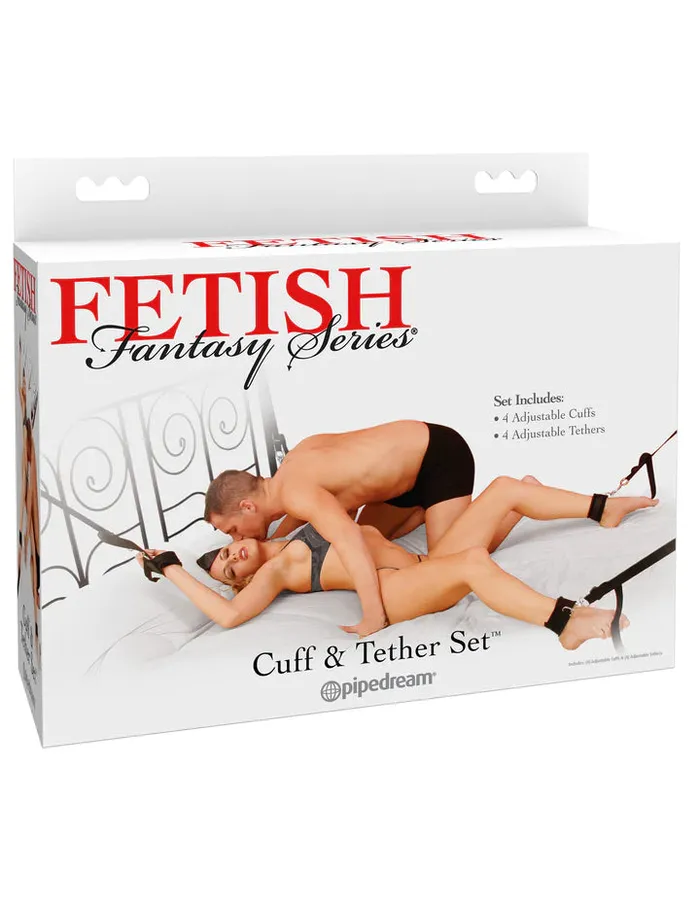 FETISH FANTASY SERIES Couples Fetish Fantasy Cuff and Tether Set