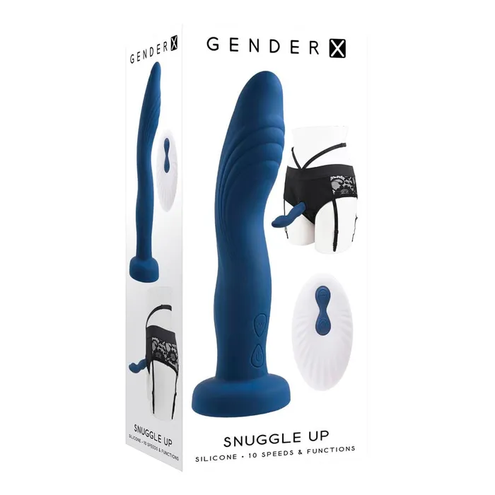 Gender X Snuggle Up Remote Control StrapOn Gender X Female Sex Toys