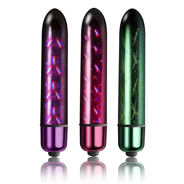 Holographic Bullet Vibe ROCKS OFF Vibrators