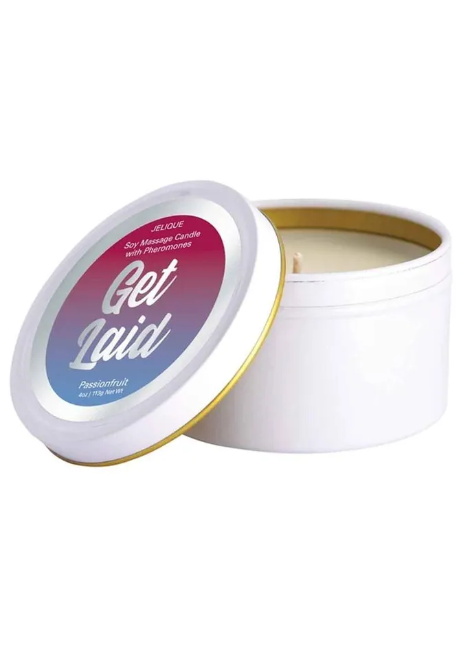 Jelique Massage Candle Pheromone Get Laid Passion Fruit 4oz Classic Brands Couples