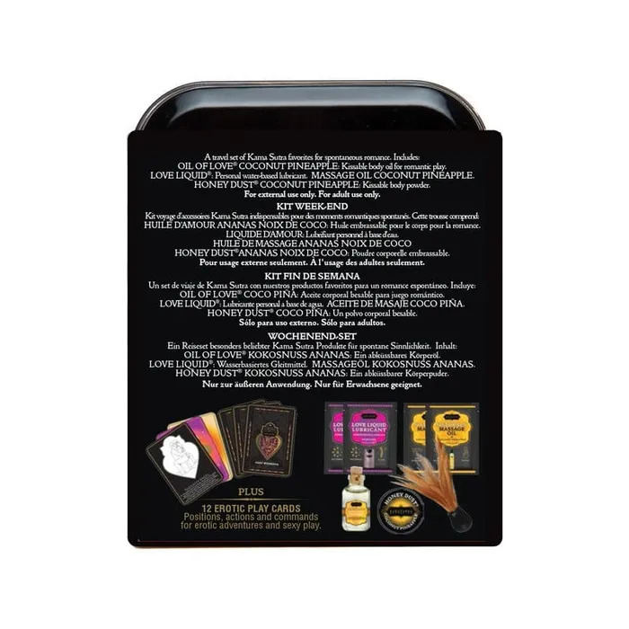 Kama Sutra Kama Sutra Weekender Kit Coconut Pineapple Couples