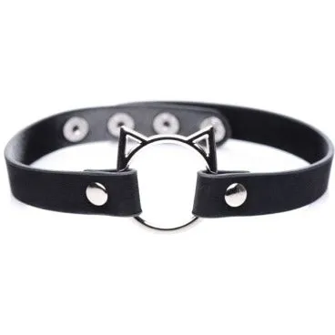 Kinky Kitty Ring Slim Choker LonBrook Male Sex Toys