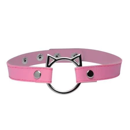 Kinky Kitty Ring Slim Choker LonBrook Male Sex Toys