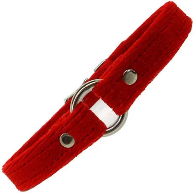 Kookie Male Sex Toys Velvet O Ring Collar Kookie Male Sex Toys Velvet O Ring Collar