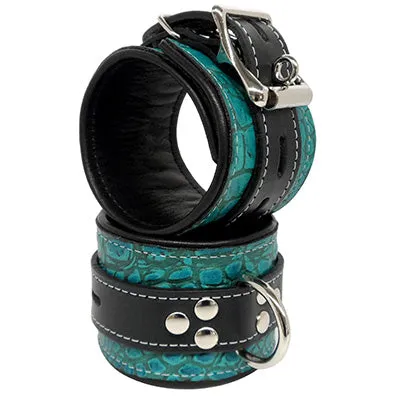 Kookie Restraints Exotic Leather Ankle Restraints