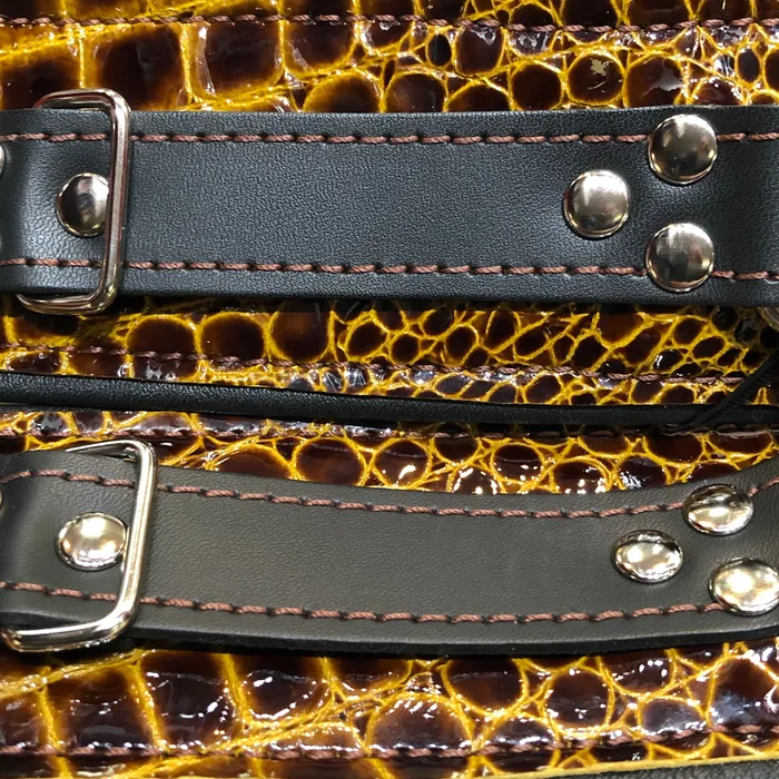 Kookie Restraints Exotic Leather Ankle Restraints Kookie Restraints Exotic Leather Ankle Restraints