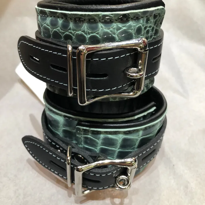 Kookie Restraints Exotic Leather Ankle Restraints Kookie Restraints Exotic Leather Ankle Restraints