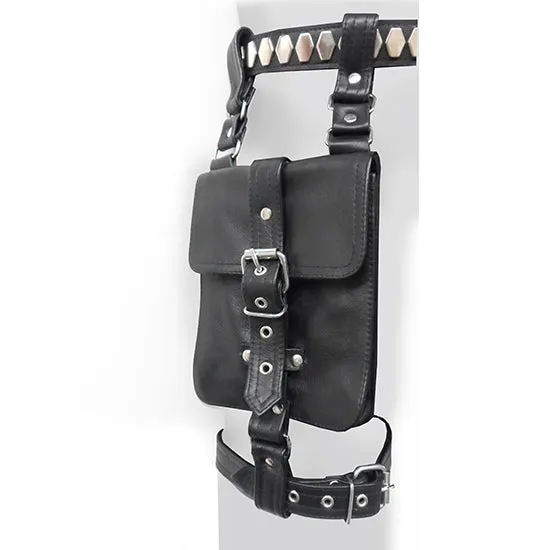 Kookie Restraints Leather Leg Pouch