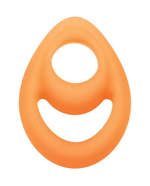 Male Sex Toys CalExotics Alpha Glow in the Dark Teardrop Cock Ring