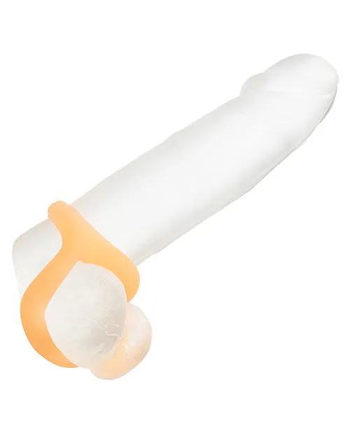 Male Sex Toys CalExotics Alpha Glow in the Dark Teardrop Cock Ring